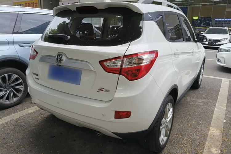 Used CHANGAN CS35 2016 1.6L Automatic Luxury Model China V Standard Rear Right 45 Deg