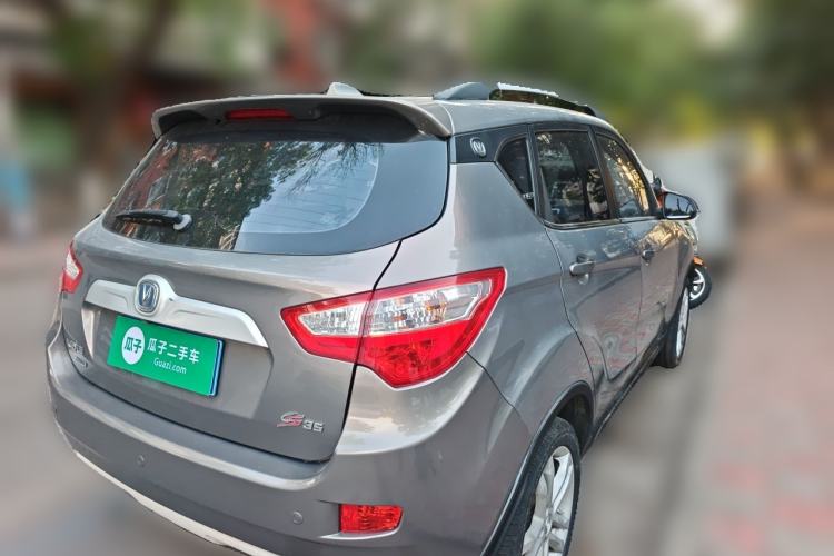 Used CHANGAN CS35 2016 1.6L Automatic Luxury Model China V Standard Rear Right 45 Deg