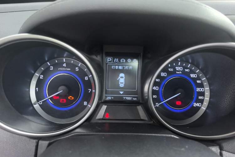 Used CHANGAN CS35 2017 1.6L Automatic Luxury Model Instrument Cluster