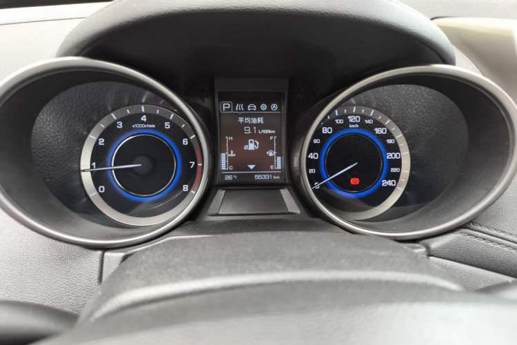 Used CHANGAN CS35 2017 1.6L Automatic Luxury Model Instrument Cluster