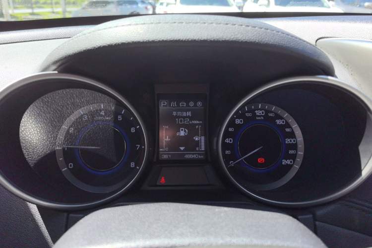 Used CHANGAN CS35 2017 1.6L Automatic Luxury Model Odometer Close Up