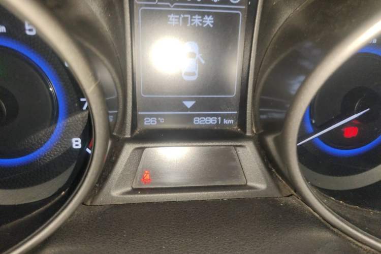 Used CHANGAN CS35 2017 1.6L Manual Luxury Model Odometer Close Up