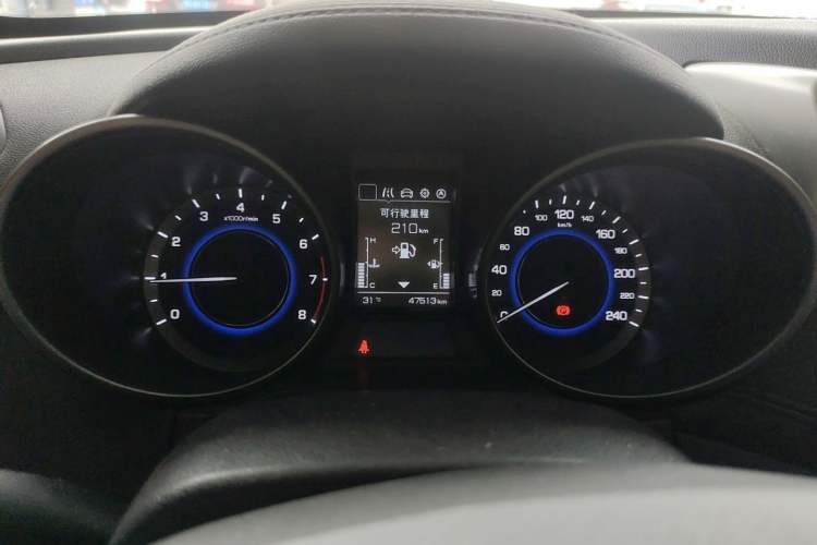 Used CHANGAN CS35 2017 1.6L Manual Luxury Model Odometer Close Up