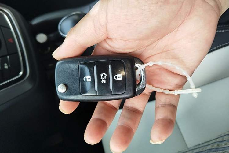 Used CHANGAN CS35 2017 1.6L Automatic Luxury Model Vehicle Key
