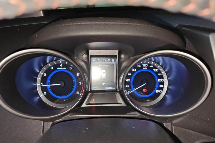Used CHANGAN CS35 2017 1.6L Automatic Luxury Model Instrument Cluster