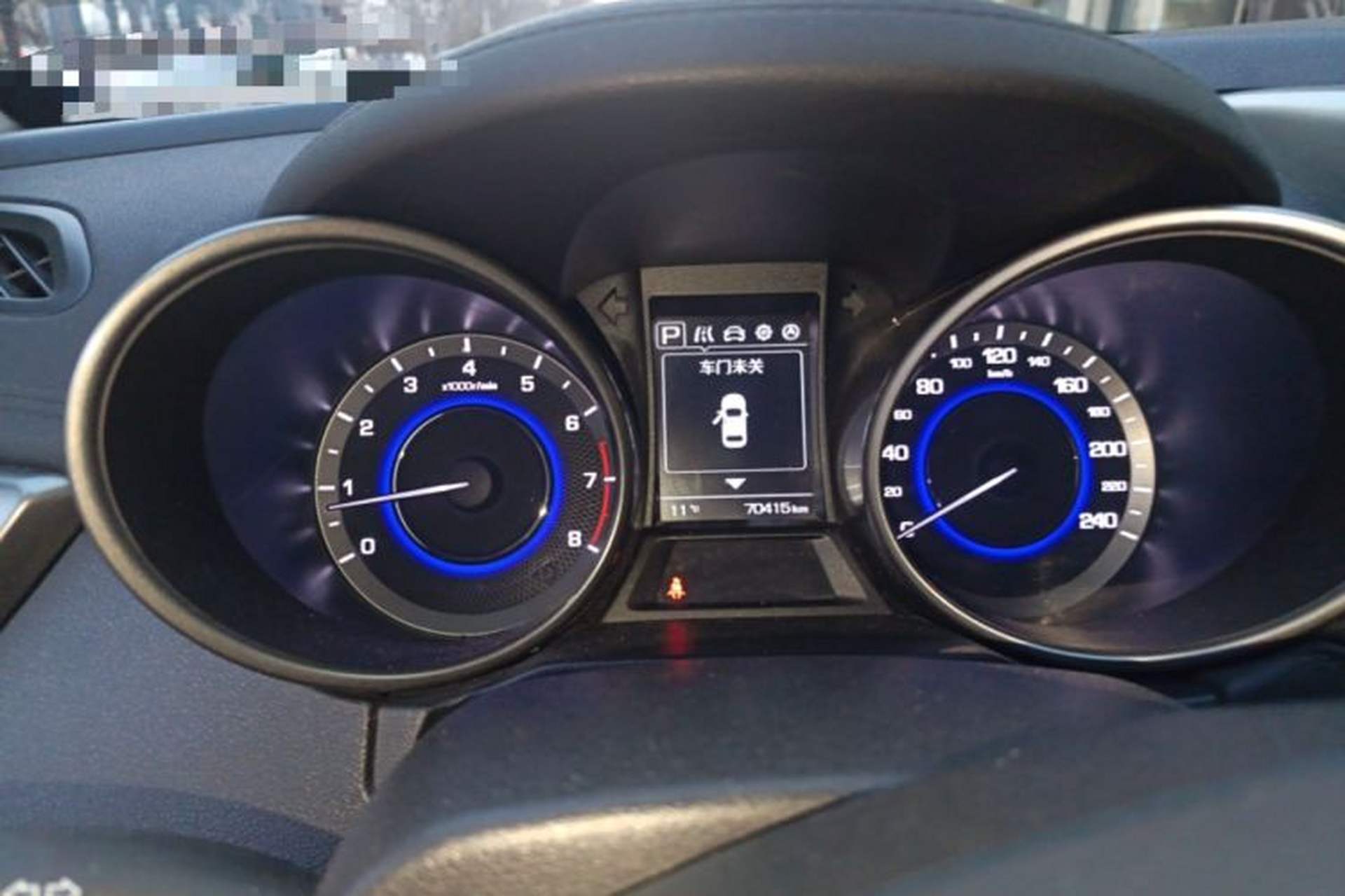 Used CHANGAN CS35 2017 1.6L Automatic Luxury Model Instrument Cluster
