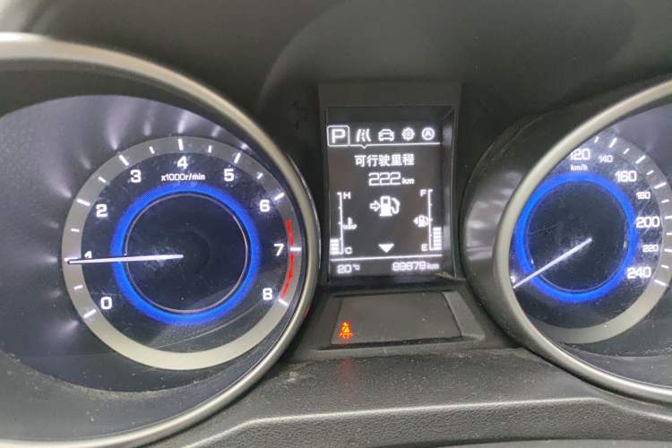 Used CHANGAN CS35 2017 1.6L Automatic Luxury Model Instrument Cluster