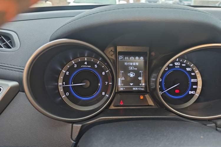 Used CHANGAN CS35 2017 1.6L Automatic Luxury Model Instrument Cluster