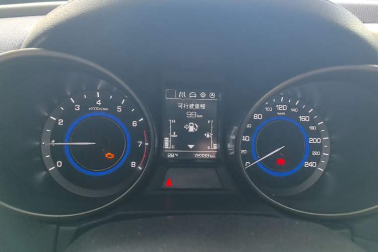 Used CHANGAN CS35 2017 1.6L Manual Luxury Model Instrument Cluster