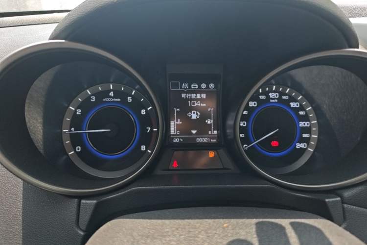 Used CHANGAN CS35 2017 1.6L Manual Luxury Model Instrument Cluster