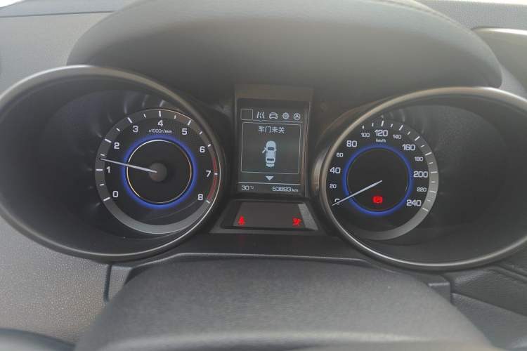 Used CHANGAN CS35 2017 1.6L Manual Luxury Model Instrument Cluster