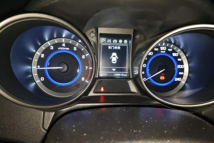 Used CHANGAN CS35 2017 1.6L Automatic Luxury Model Instrument Cluster