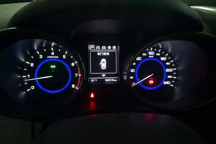 Used CHANGAN CS35 2017 1.6L Automatic Luxury Model Instrument Cluster