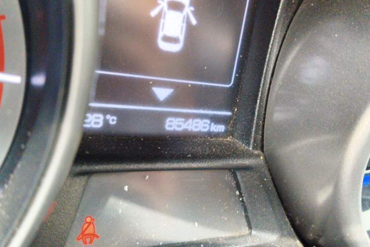 Used CHANGAN CS35 2017 1.6L Manual Luxury Model Odometer Close Up