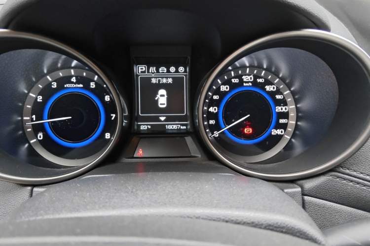 Used CHANGAN CS35 2017 1.6L Automatic Luxury Model Odometer Close Up
