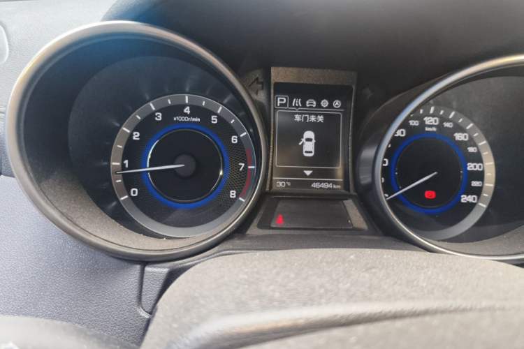 Used CHANGAN CS35 2017 1.6L Automatic Luxury Model Odometer Close Up