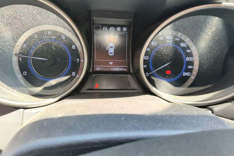 Used CHANGAN CS35 2017 1.6L Manual Luxury Model Odometer Close Up