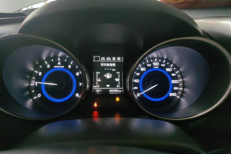 Used CHANGAN CS35 2017 1.6L Manual Luxury Model Odometer Close Up