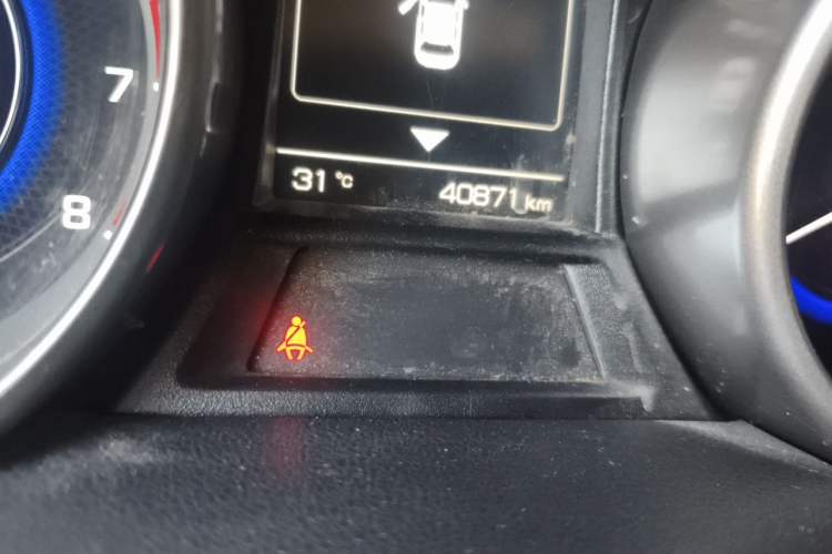 Used CHANGAN CS35 2017 1.6L Manual Luxury Model Odometer Close Up