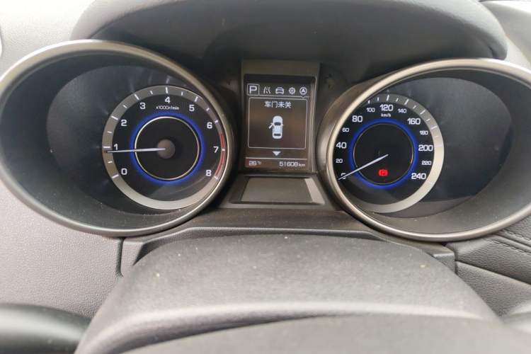 Used CHANGAN CS35 2017 1.6L Automatic Luxury Model Odometer Close Up