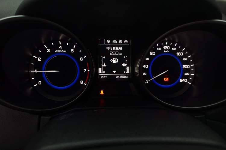 Used CHANGAN CS35 2017 1.6L Manual Luxury Model Odometer Close Up