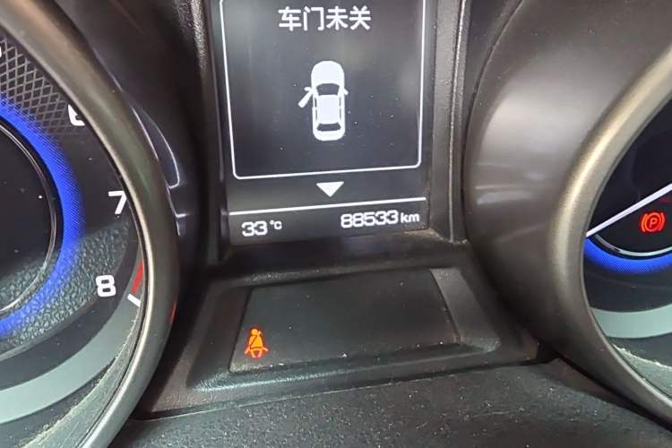 Used CHANGAN CS35 2017 1.6L Manual Luxury Model Odometer Close Up