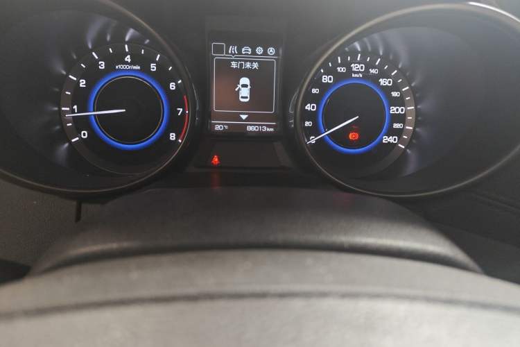 Used CHANGAN CS35 2017 1.6L Manual Luxury Model Odometer Close Up