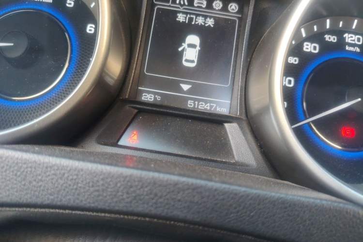 Used CHANGAN CS35 2017 1.6L Manual Comfort Model Odometer Close Up