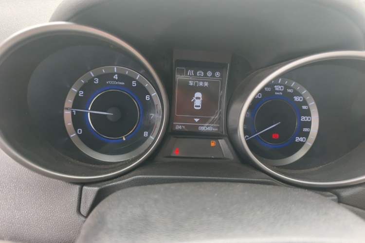 Used CHANGAN CS35 2017 1.6L Manual Luxury Model Odometer Close Up