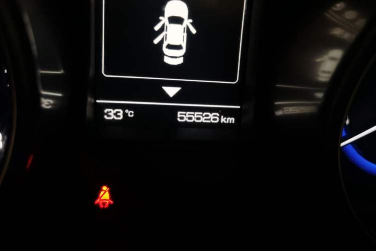 Used CHANGAN CS35 2017 1.6L Automatic Luxury Model Odometer Close Up