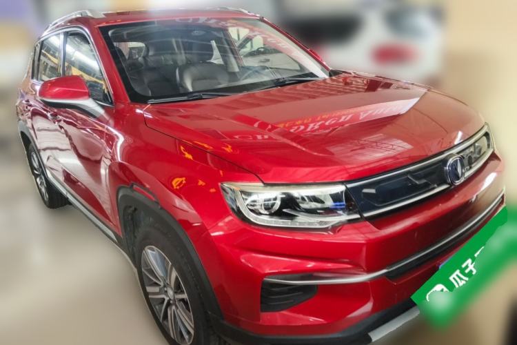 Used CHANGAN CS35PLUS 2018 1.6L Automatic Changlian Edition China V Standard Front Right 45 Deg