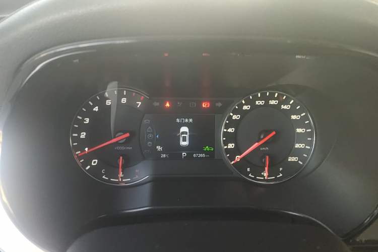 Used CHANGAN CS35PLUS 2018 1.6L Automatic Coolline Version China V Standard Instrument Cluster