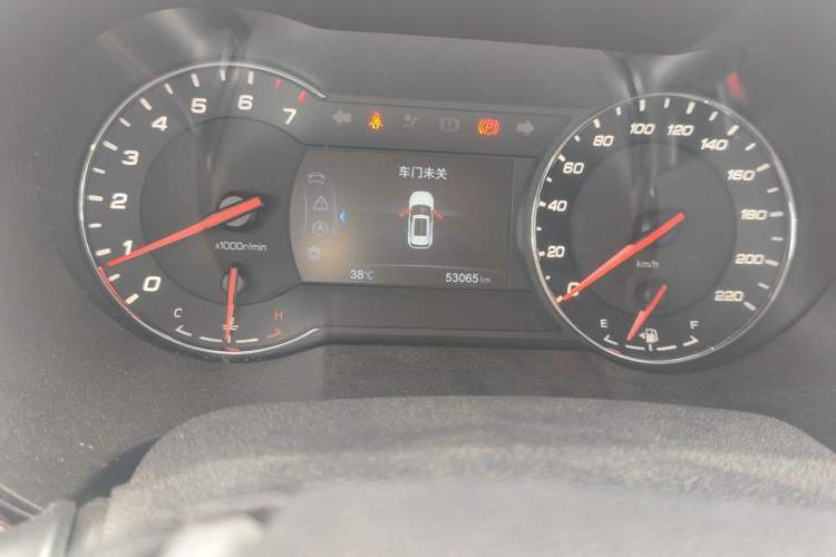Used CHANGAN CS35PLUS 2018 1.6L Manual Cool Edition China V Standard Odometer Close Up