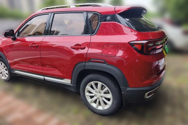 Used CHANGAN CS35PLUS 2018 1.6L Automatic Yue Lian Edition China V Standard Rear Left 45 Deg
