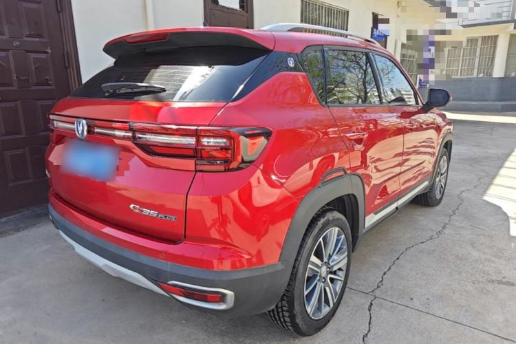 Used CHANGAN CS35PLUS 2018 1.6L Automatic Changlian Edition China V Standard Rear Right 45 Deg