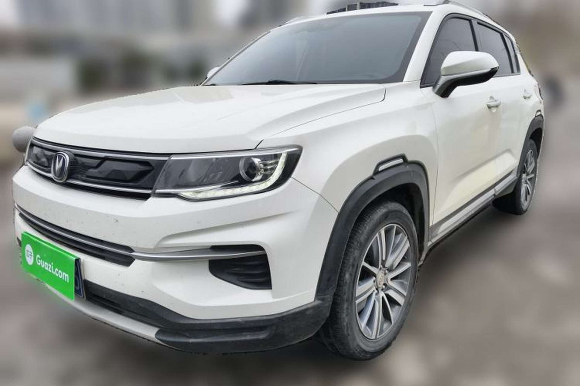 Used CHANGAN CS35PLUS 2018 1.6L Automatic Changlian Edition China V Standard Front Left 45 Deg
