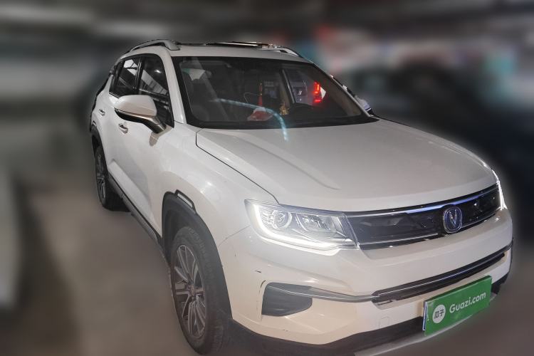 Used CHANGAN CS35PLUS 2018 1.6L Automatic Changlian Edition China V Standard Front Right 45 Deg