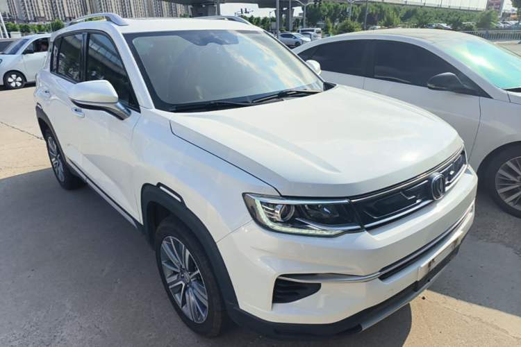 Used CHANGAN CS35PLUS 2018 1.6L Automatic Changlian Edition China V Standard Front Right 45 Deg