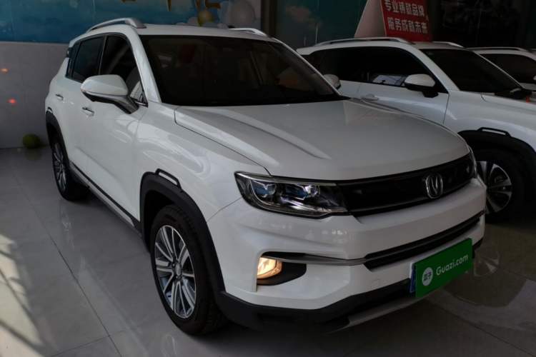 Used CHANGAN CS35PLUS 2018 1.6L Automatic Coolline Version China V Standard Front Right 45 Deg