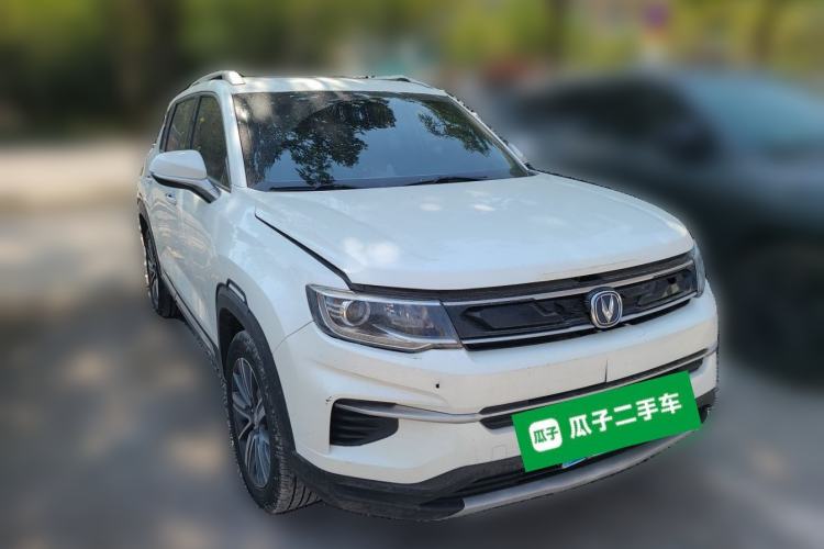 Used CHANGAN CS35PLUS 2018 1.6L Automatic Changlian Edition China V Standard Front Right 45 Deg