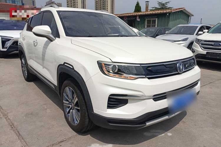 Used CHANGAN CS35PLUS 2018 1.6L Automatic Changlian Edition China V Standard Front Right 45 Deg