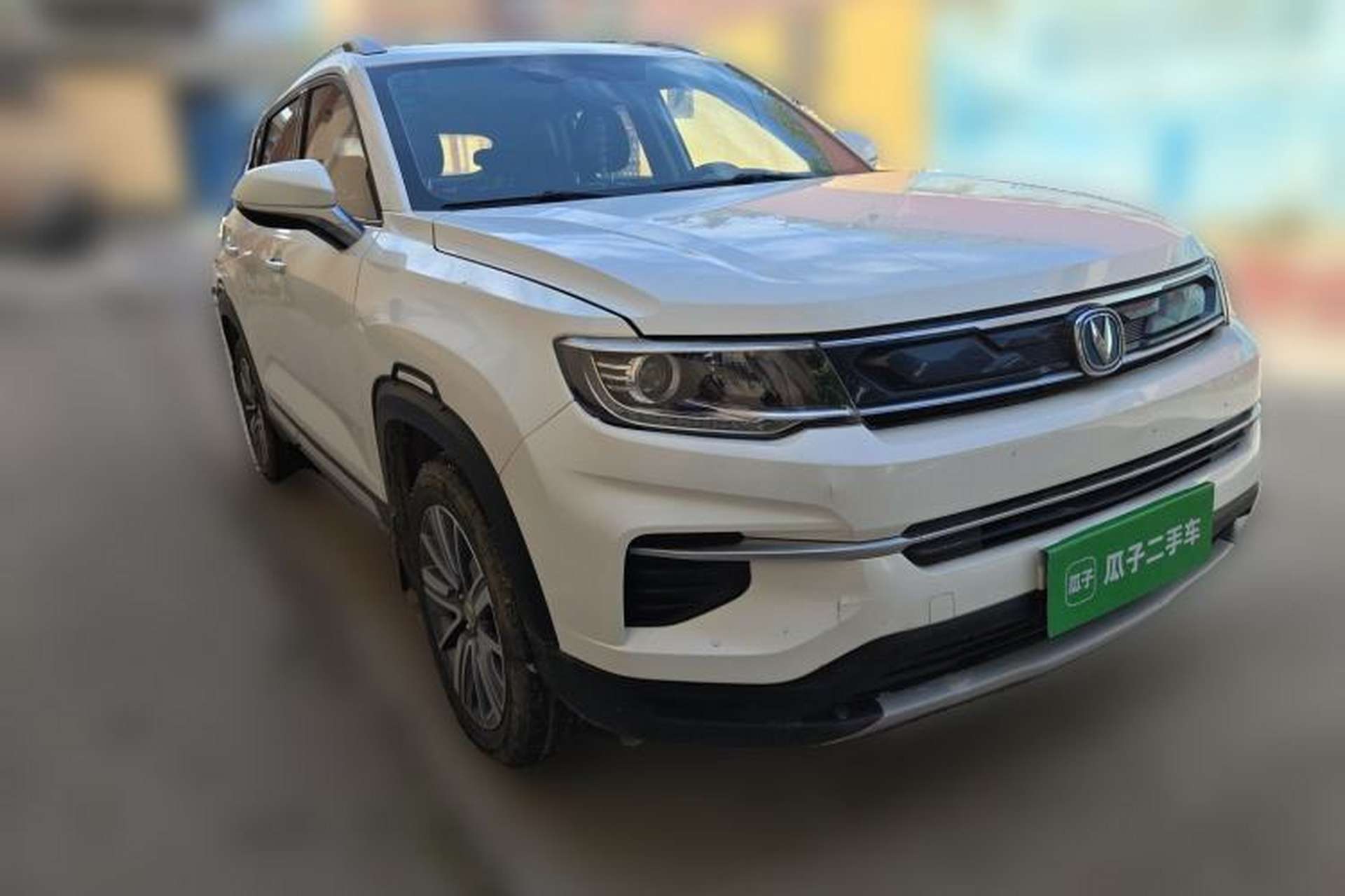 Used CHANGAN CS35PLUS 2018 1.6L Automatic Changlian Edition China V Standard Front Right 45 Deg