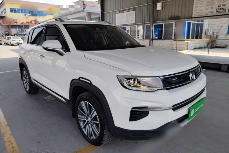 Used CHANGAN CS35PLUS 2018 1.6L Automatic Changlian Edition China V Standard Front Right 45 Deg