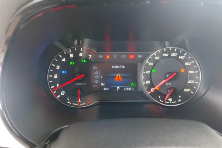 Used CHANGAN CS35PLUS 2018 1.6L Automatic Coolline Version China V Standard Instrument Cluster