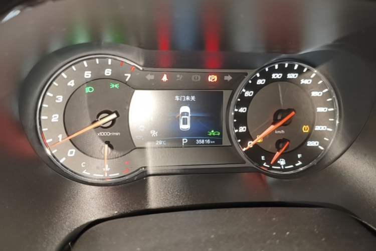 Used CHANGAN CS35PLUS 2018 1.6L Automatic Coolline Version China V Standard Instrument Cluster