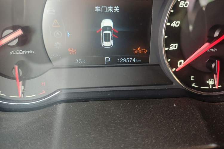 Used CHANGAN CS35PLUS 2018 1.6L Automatic Coolline Version China V Standard Odometer Close Up