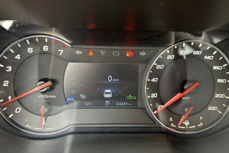 Used CHANGAN CS35PLUS 2018 1.6L Automatic Coolline Version China V Standard Odometer Close Up