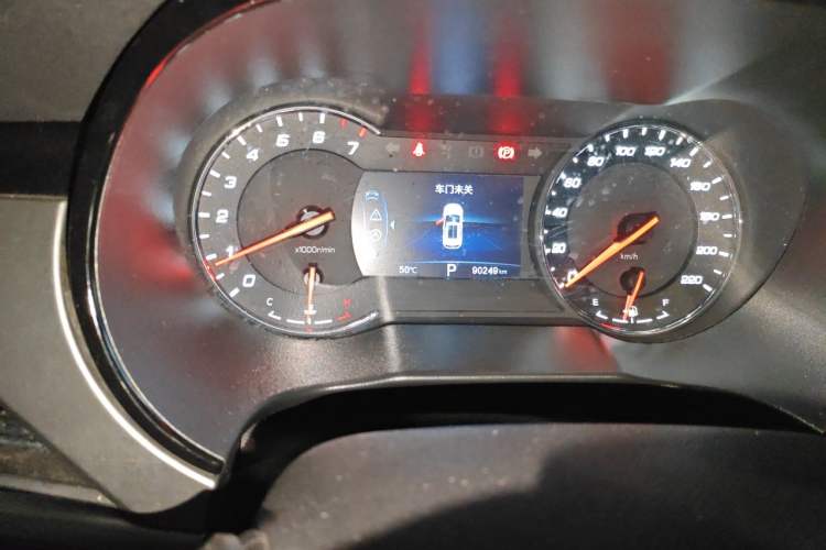 Used CHANGAN CS35PLUS 2018 1.6L Automatic Changlian Edition China V Standard Odometer Close Up