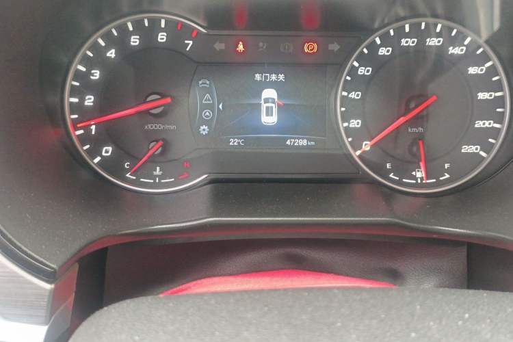 Used CHANGAN CS35PLUS 2018 1.6L Manual Cool Edition China V Standard Odometer Close Up