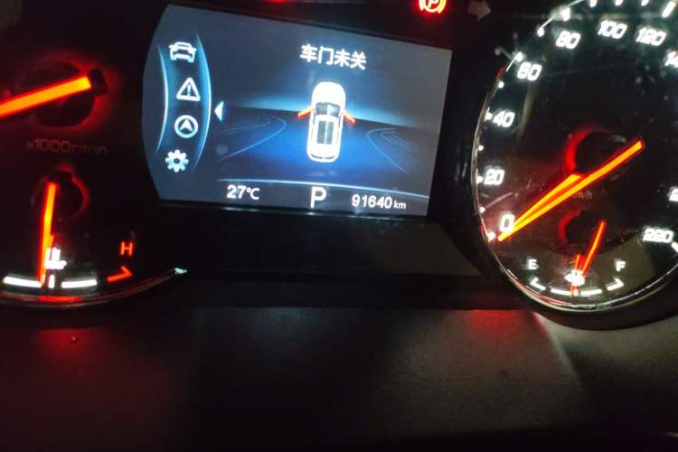 Used CHANGAN CS35PLUS 2018 1.6L Automatic Changlian Edition China V Standard Odometer Close Up
